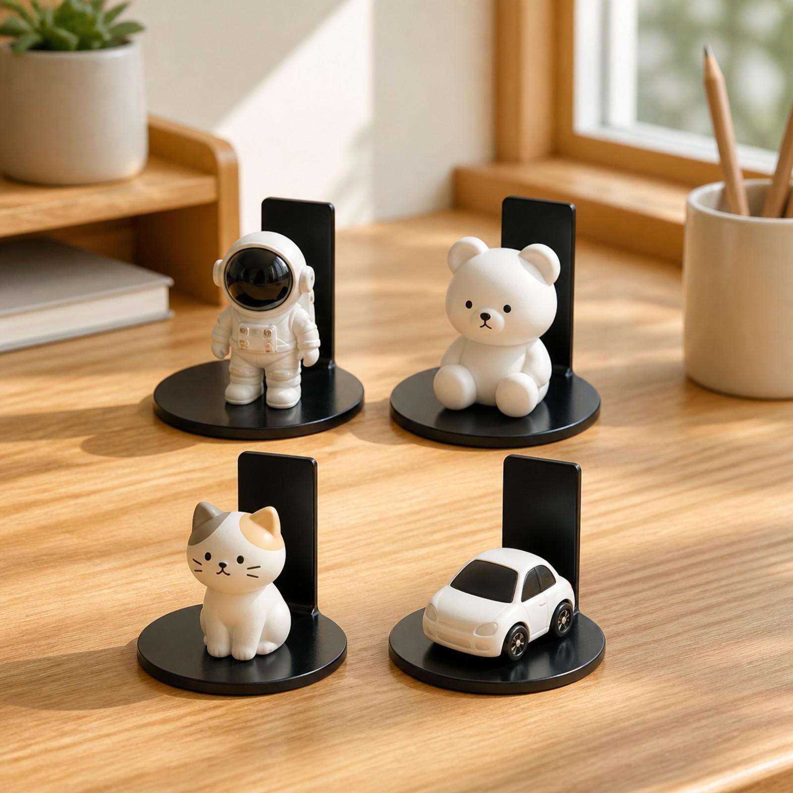 Display Risers Set - Acrylic Showcase Stand for Small Collectibles