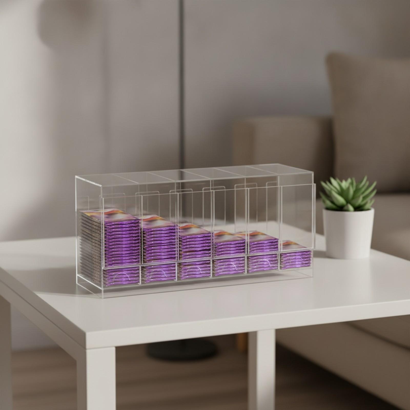 Card Packet Storage Display Ca - Display Case Acrylic 评论和价格