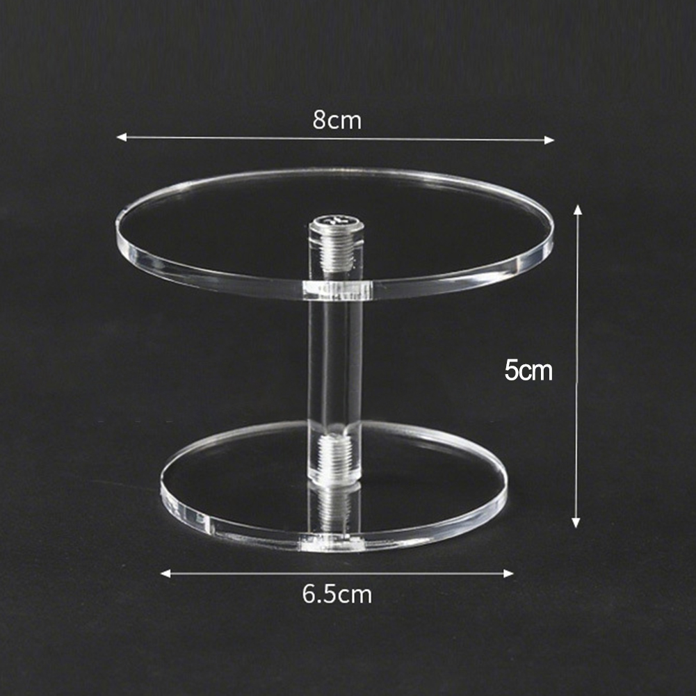 3 Piece Set of Clear Acrylic R - Display Risers Set 评论和价格