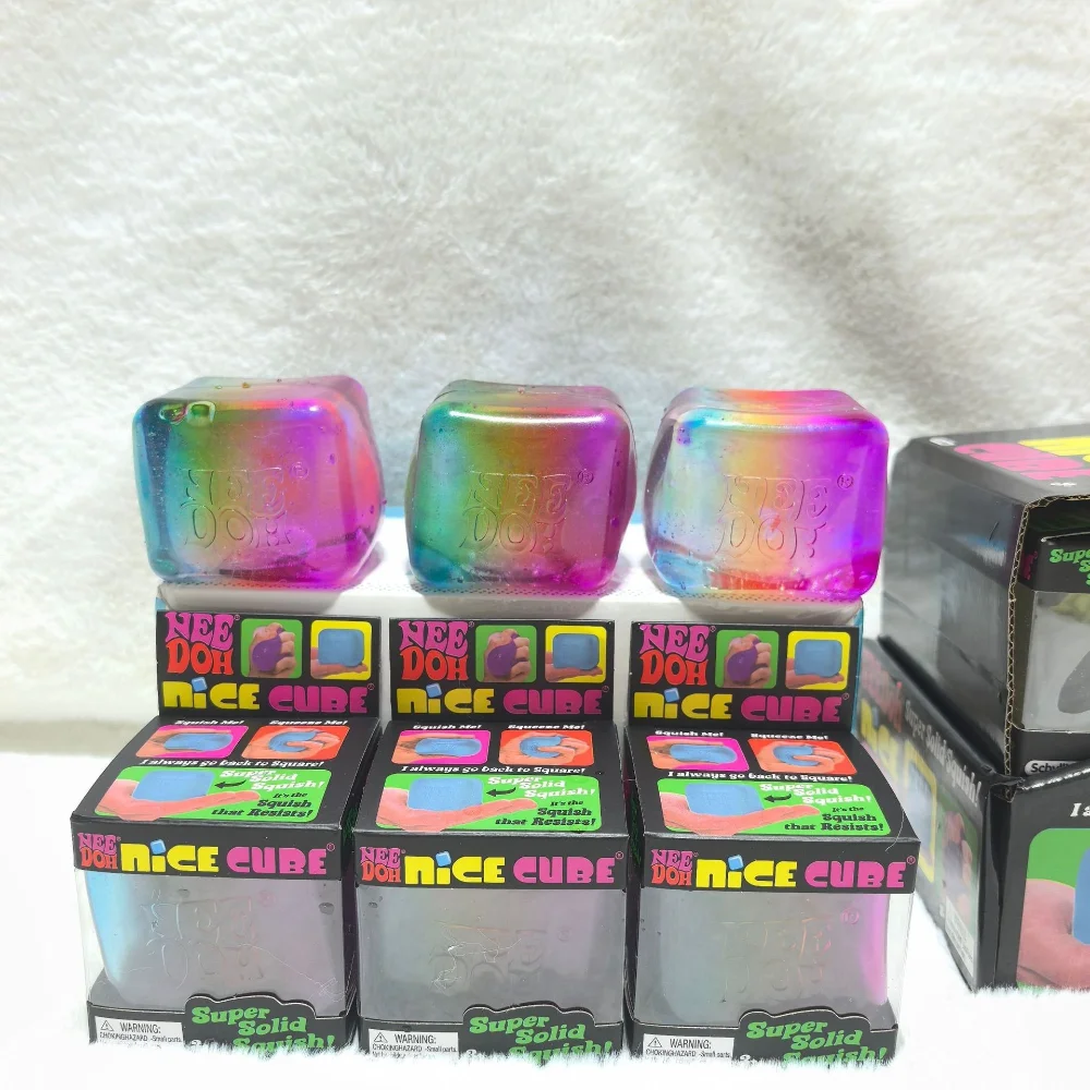 NEEDOH Rainbow Cube Squishy Fi - Fidget Cube Original 评论和价格
