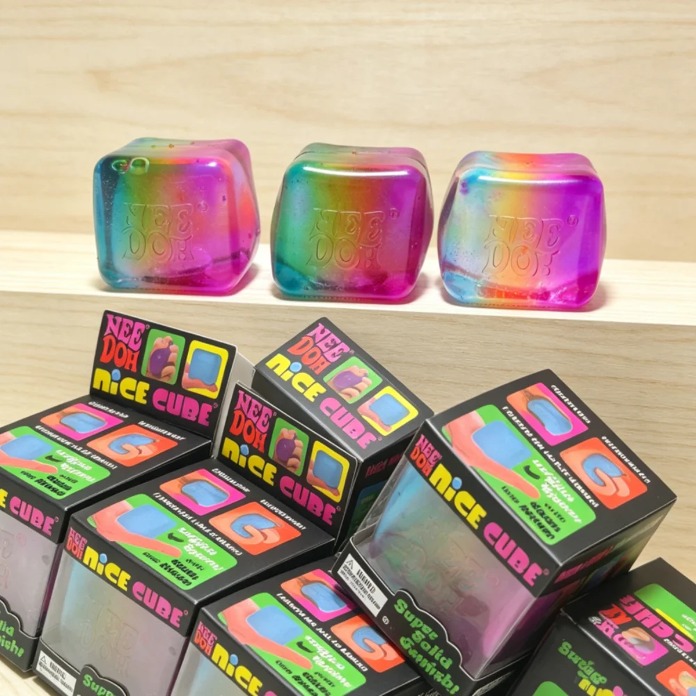 NEEDOH Rainbow Cube Squishy Fi - Fidget Cube Original 评论和价格