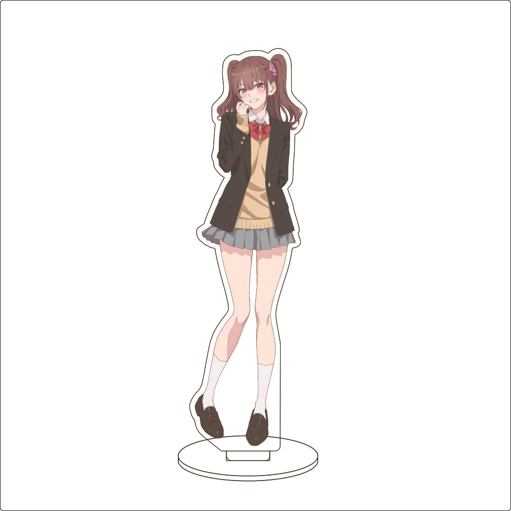 16CM Anime 2.5 Jigen no Ririsa - Figma Stand Set 评论和价格