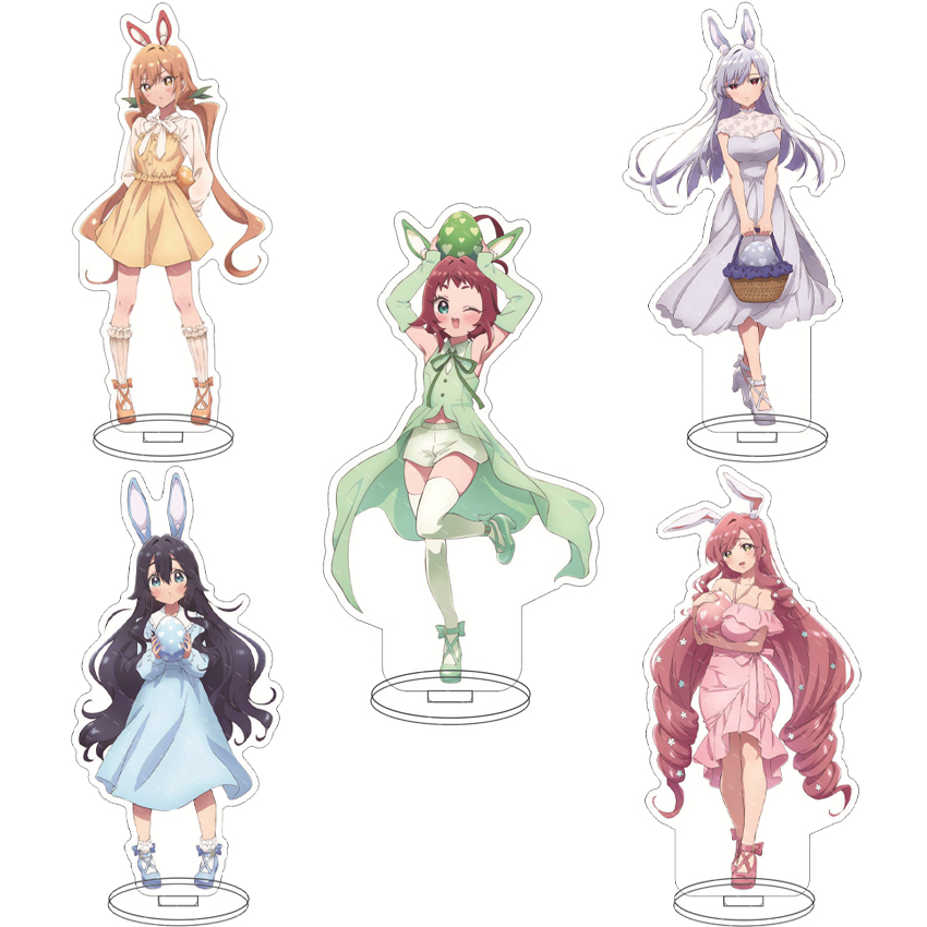 16CM Anime The 100 Girlfriends - Figma Stand Set 评论和价格
