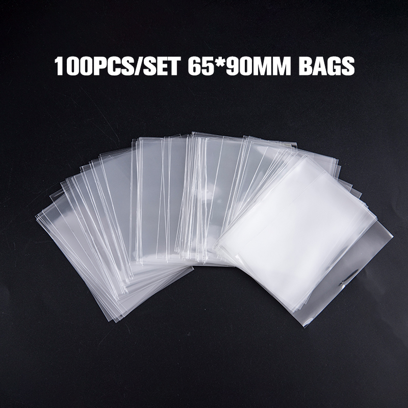 100Pcs 65*90 Transparent Colle - Card Penny Sleeve 评论和价格